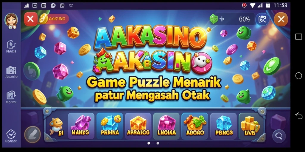 Tampilan gameplay AAKASINO yang menarik dan penuh tantangan.