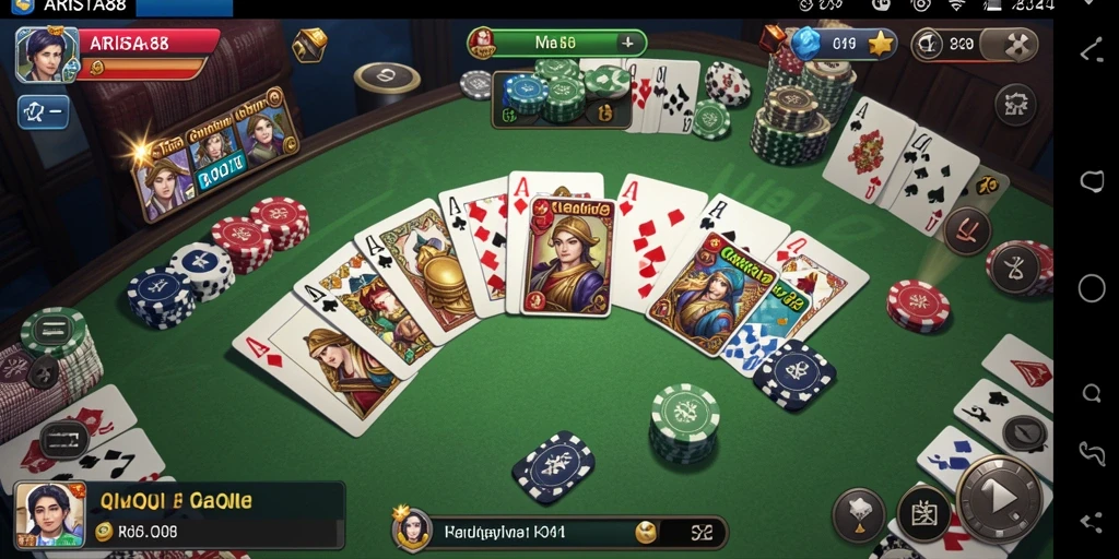 Tampilan screenshot ARISTA88 dengan gameplay QiuQiu yang menarik.