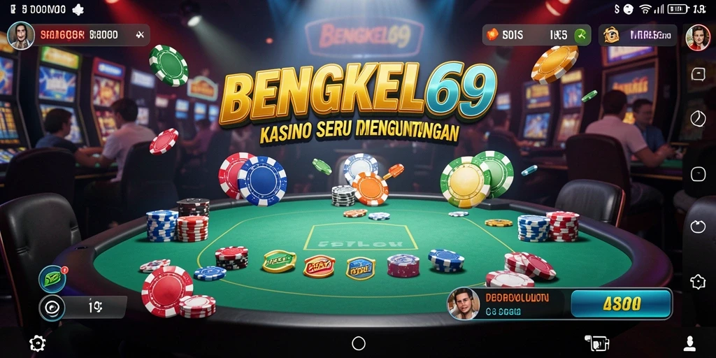 Tampilan gameplay seru di BENGKEL69 dengan berbagai pilihan permainan.