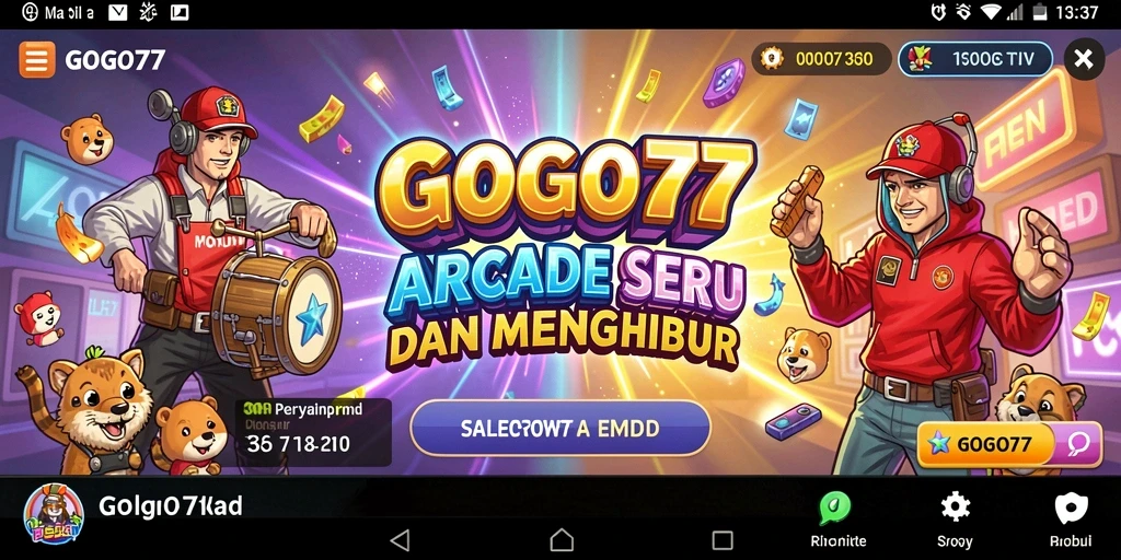 Screenshot utama GOGO77 menampilkan gameplay yang seru dan menarik.