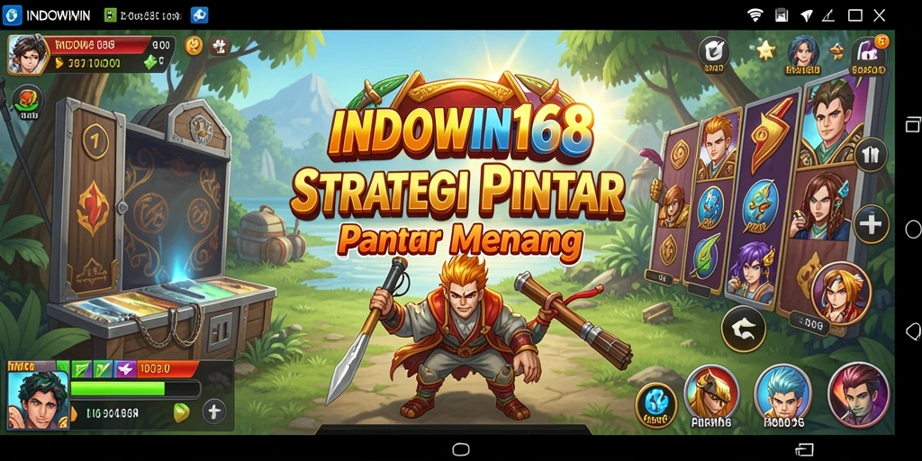 Screenshot gameplay INDOWIN168 menunjukkan keputusan strategis yang dinamis.