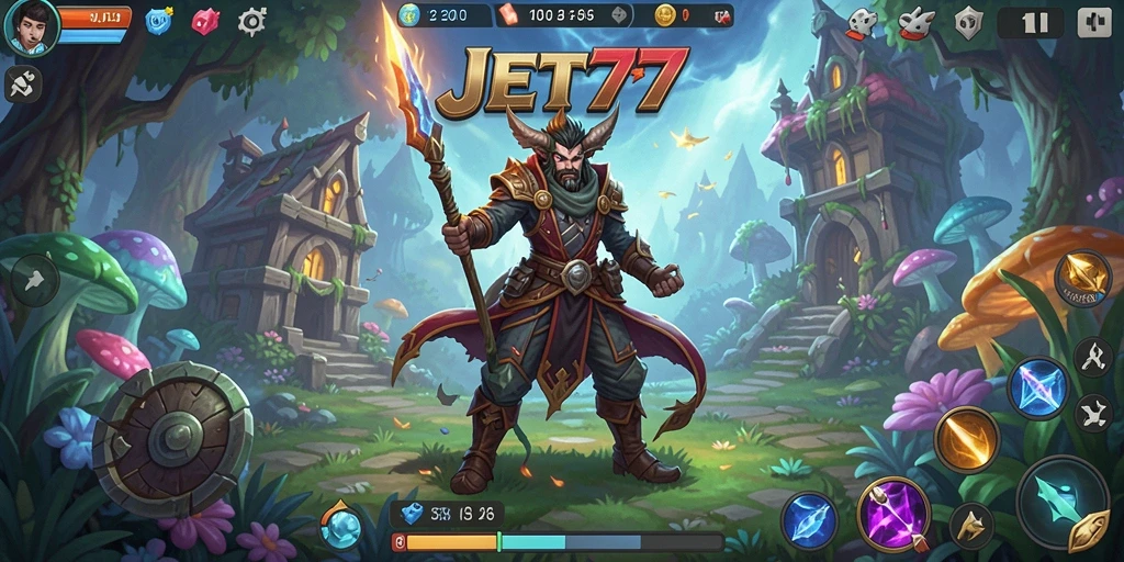 Lihat gameplay seru dari JET77 yang menampilkan petualangan RPG yang mendebarkan.