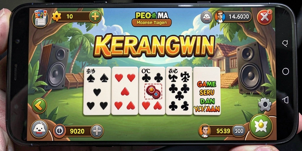Tampilan gameplay KERANGWIN yang seru dan interaktif.