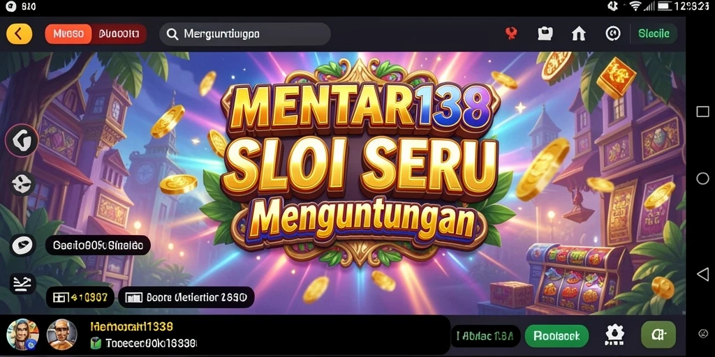 Gameplay seru dari MENTARI138 dengan variasi mesin slot yang menarik.