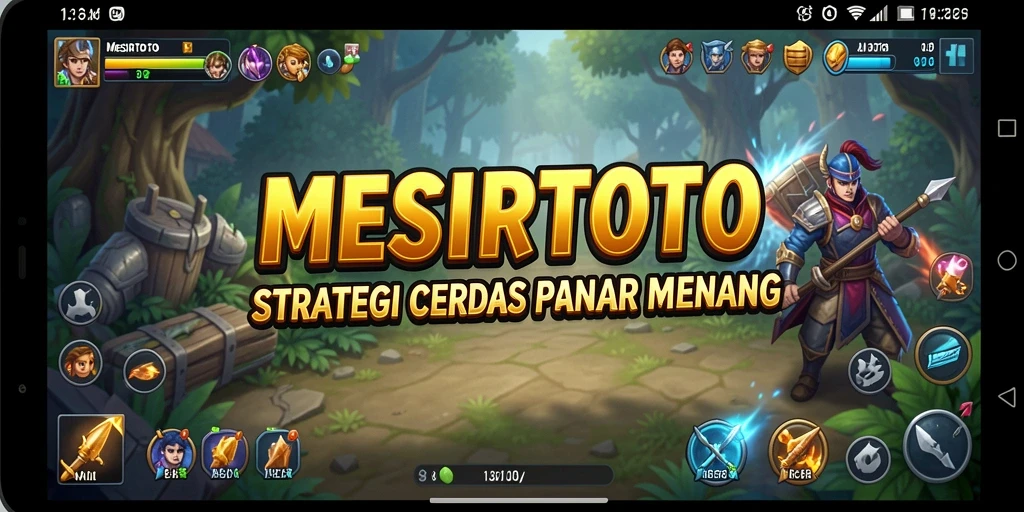 Tampilan gameplay <strong>MESIRTOTO</strong> yang menarik dengan strategi mendalam.