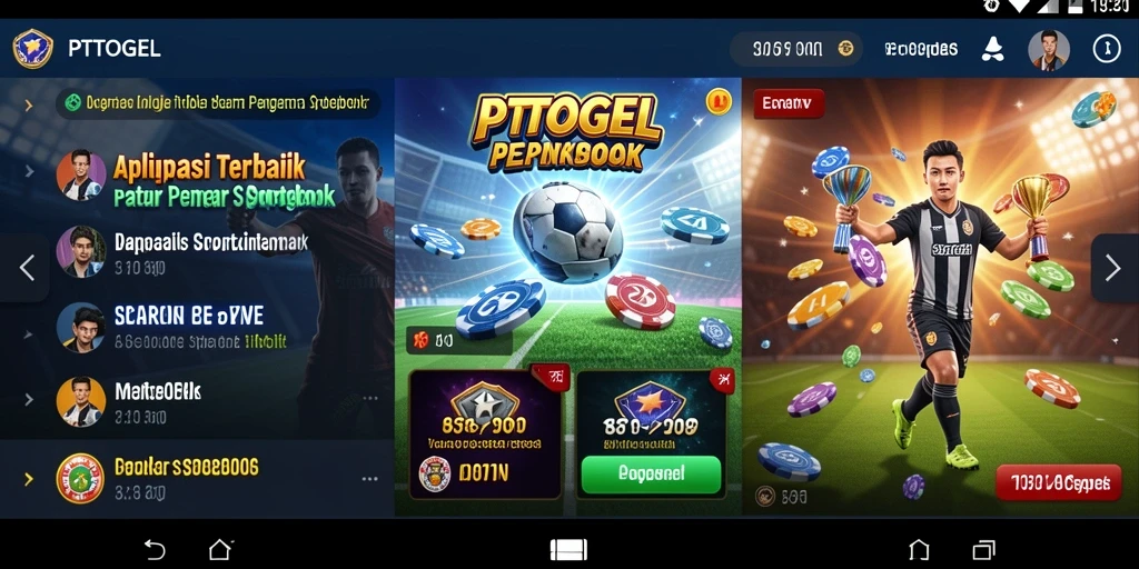 Tampilan gameplay PTTOGEL menampilkan pengalaman taruhan olahraga yang menarik.
