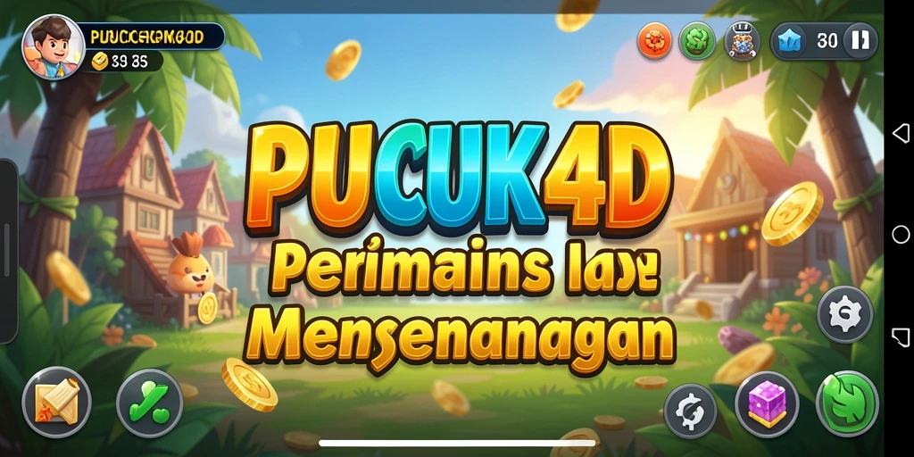 Tampilan gameplay PUCUK4D yang menarik dan penuh warna.