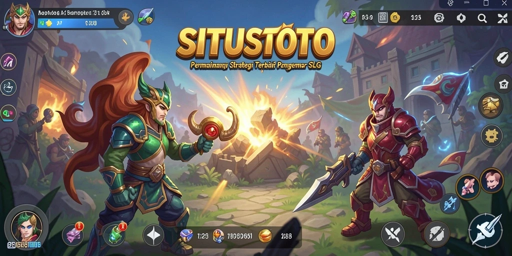 Tampilan gameplay strategis yang mendalam di SITUSTOTO.