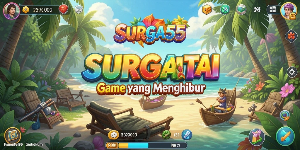 Gameplay <strong>SURGA55</strong> yang santai dan penuh warna menunggu Anda.
